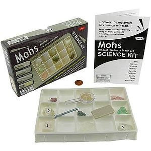Mohs Mineral Hardness Scale Kit