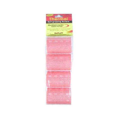 Large Pink 1-1/2" Thermal Self Gripping Rollers (Pack of 4)