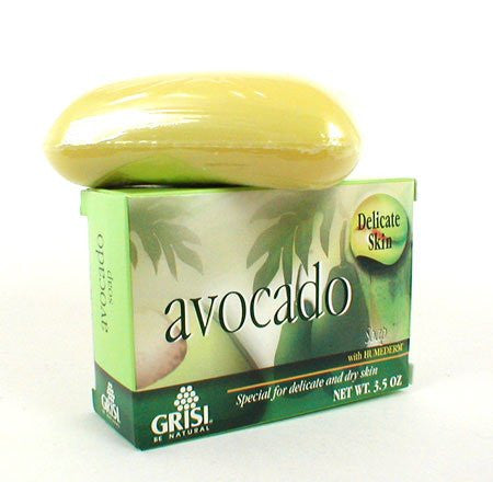 Grisi Natural Avocado Soap with Humederm - 3.5 Oz.