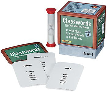 Classwords Vocabulary Game, Grade 4