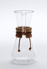 Chemex 1 to 3 Cup Hand blown Glass Coffee Maker - One to Three Cup Coffee Maker