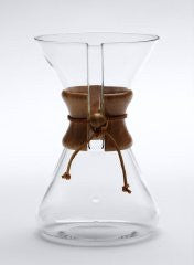 Chemex Classic 8 cup Coffeemaker, Wood Collar