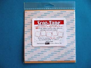 Scor-Tape Sheets 5/Pkg - 6"x6"