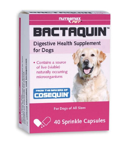 BACTAQUIN FOR DOGS 40ct capsules