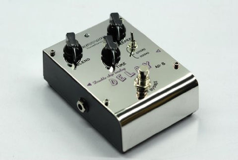 Double chip delay 
pedal