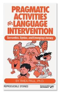 Pragmatic Activities for Language Intervention