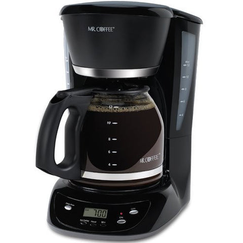 Mr. Coffee CHX23 12-Cup Programmable Coffeemaker, Black