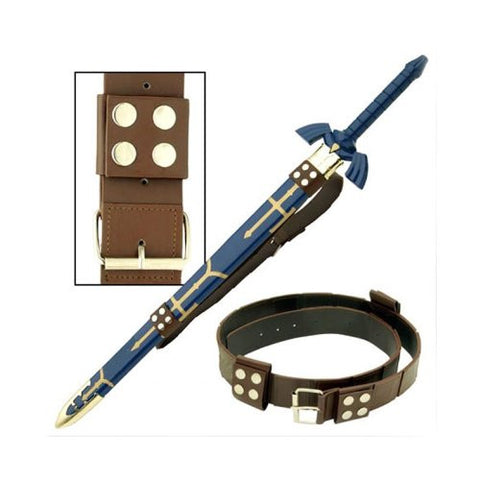 Zelda Link Hyrule Sword Leather Belt Strap