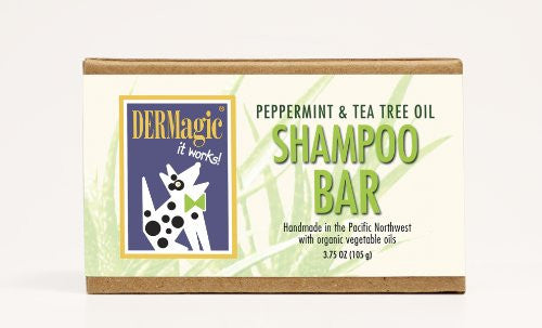 Peppermint/Tea Tree Oil Shampoo Bar (3.75 oz)