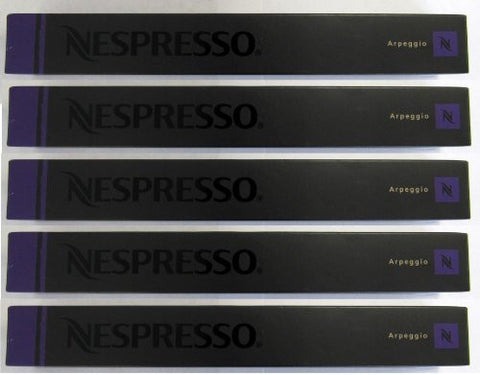 50 Nespresso Capsules Arpeggio Coffee NEW