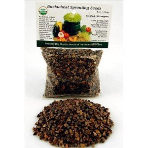 Buckwheat Sprouting Seeds - 4oz