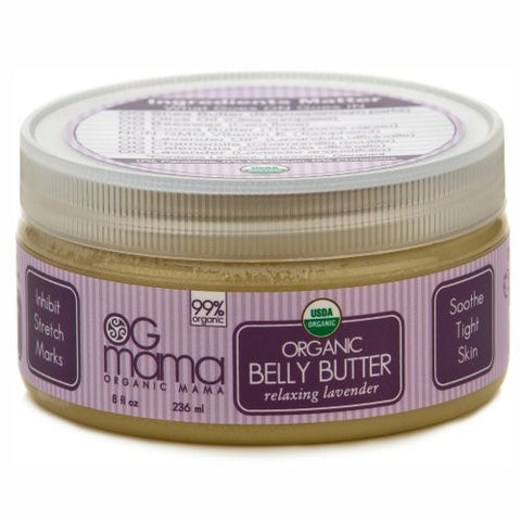 Trillium Organics Belly Butter 8 oz Ogmama Relaxing Lavender
