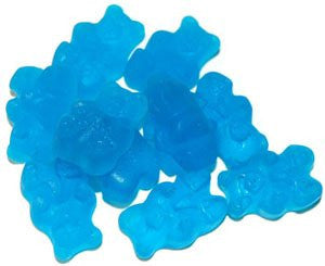 Blue Raspberry Gummi Bears 1.5 LB