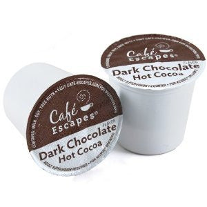 Café Escapes® Dark Chocolate Hot Cocoa K-Cup® Packs, 24/Bx