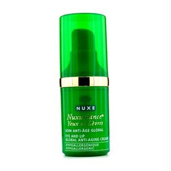 Loss of Density, Loss of Radiance Care - Recommended for Age 55+ - Nuxuriance® Eyes & Lips Global anti-aging Cream / Age 55 + - 15 ml pump