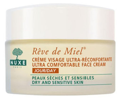 Rêve de Miel® - Ultra-Comfortable Face Cream - Day- Dry and Sensitive Skin - 50 ml jar