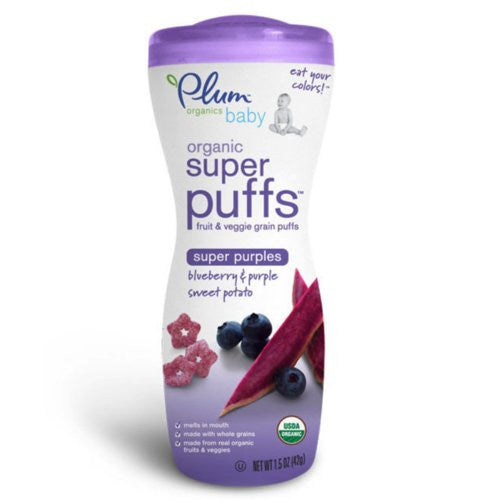 Super Puffs Purples, Blueberry & Purple Sweet Potato 1.5 Oz