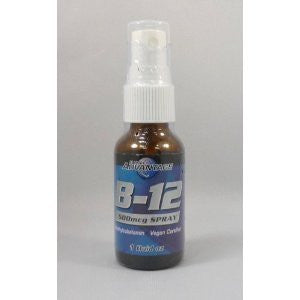 Pure Advantage B-12 Methylcobalamin Spray 500 mcg, 1 oz.