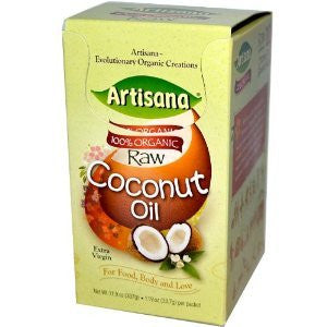 Artisana 100% Organic Raw Coconut Oil, 10 Packets, 1.19 oz (33.7 g) Each