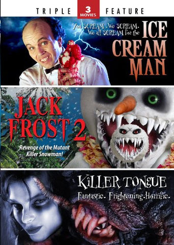 Ice Cream Man / Jack Frost 2 / Killer Tongue DVD