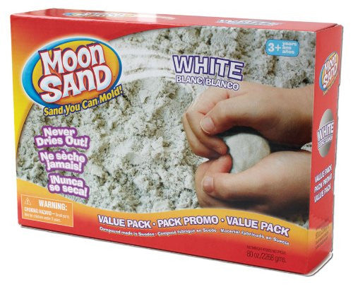 Moon Sand; White; 5 Lb Box; no. DS-130013