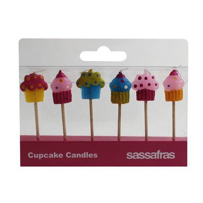 Party Candle - Cupcake (6 per set)