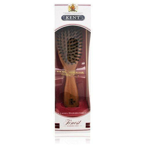 Kent Brushes Oval Cherry Wood Hairbrush, LC22, 6 Ounce