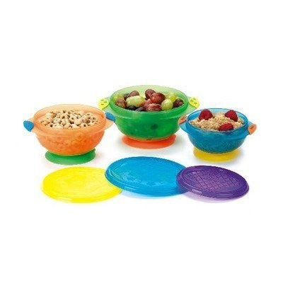 Stay-Put Suction Bowl (Set of 3)
