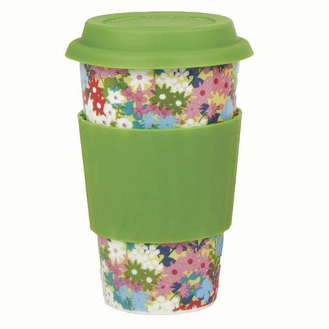 Eco Cup Graphic Edition Mini Floral Green