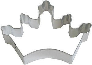 Crown 5" Tinplated Cookie Cutter