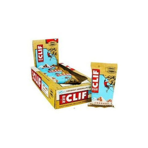 Clif Bar Chocolate Chip Coconut Bar 2.4 OZ (Pack of 12)