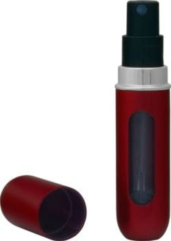 Travalo Travel Spray by Travalo Mini Travel Refillable Spray with Cap Refills from Any Fragrance Bottle (Red) .135 oz For Women