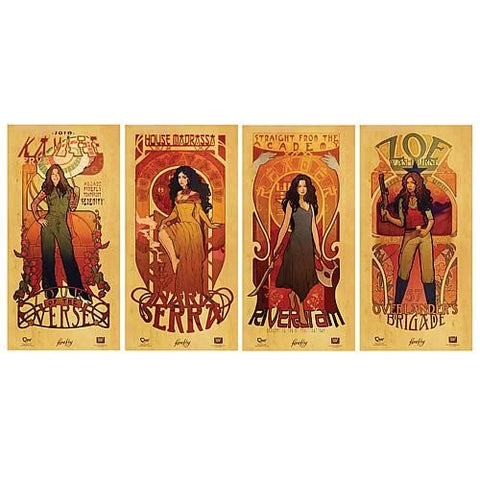 Quantum Mechanix - Firefly set posters Les Femmes 30 x 60 cm (4)