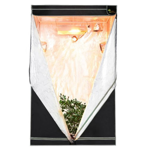 Earth Worth 48"X48"X78" Mylar Hydro Shanty Hydroponics Indoor Grow Tent - Earth Worth Quality at an Affordable Price!
