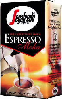 Segafredo Espresso Moka Ground Coffee 250g