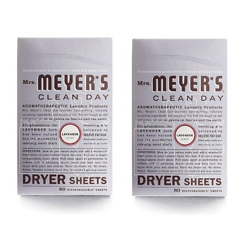 Dryer Sheets, 80 sheets - Lavender
