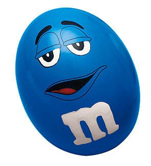 M&M's Stress Relief Ball - Blue