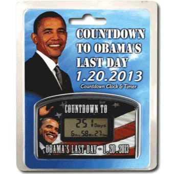 Countdown Timer Obamas Last Day 1292013