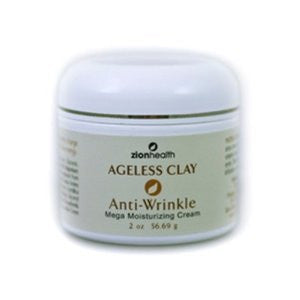 Zion Health Ageless Clay Anti-Wrinkle Cream - 2 oz