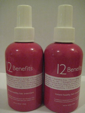12 Benefits Instant Healthy Hair Treatment, 6 oz