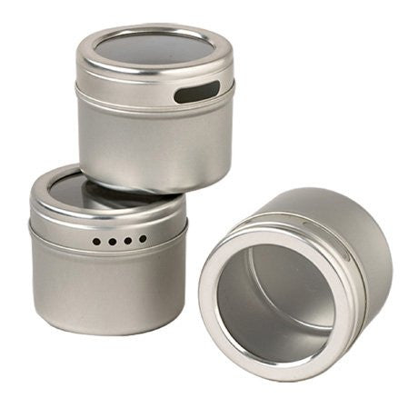 Magnetic Storage Tins, Set of 3