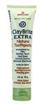 Zion Health Claybrite Extra Natural Mint Toothpaste, 3.2 oz