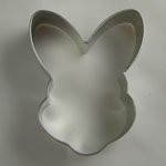 Bunny Face 3.5" Tinplated Cookie Cutter