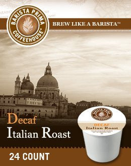Barista Prima Coffeehouse® Italian Roast Decaf Coffee K-Cup® Packs, 24/Bx