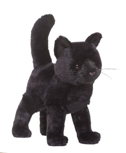 Midnight Black Cat 10" by Douglas Cuddle Toys