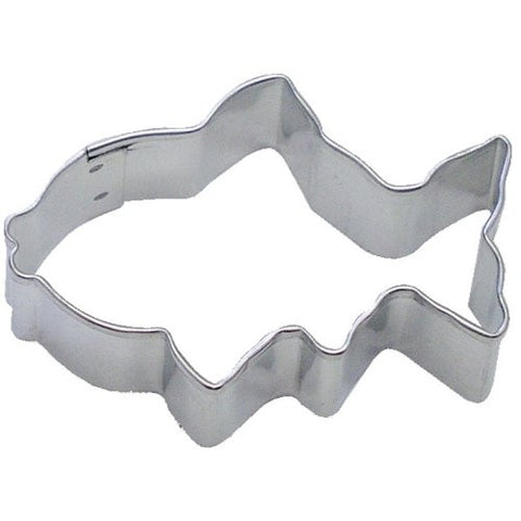Fish 3" Tinplated Cookie Cutter