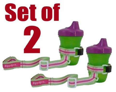 Set of 2 SippiGrip - Universal Sippi Grip, That is compatible with all Type of Baby Bottle, Cup & Baby Toys
