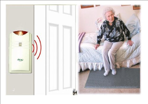 Cordless Floor Mat (No Alarm in Patient's Room)