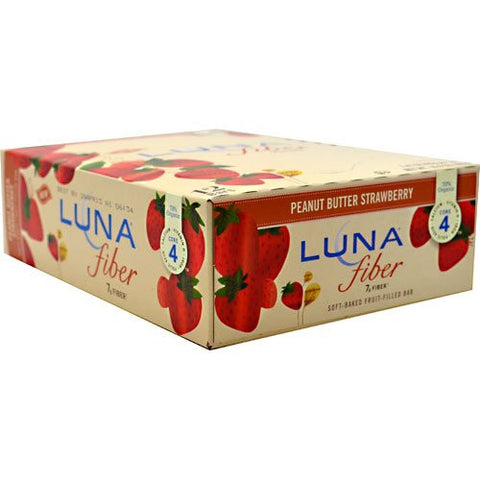 Luna Fiber Bar (Peanut Butter Strawberry) 12 count