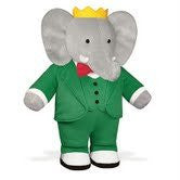 Babar the Elephant, Babar 13” Soft Toy